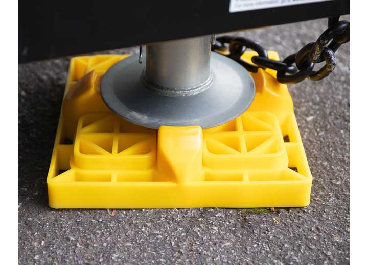 Camco RV Tongue Jack Stand - Yellow