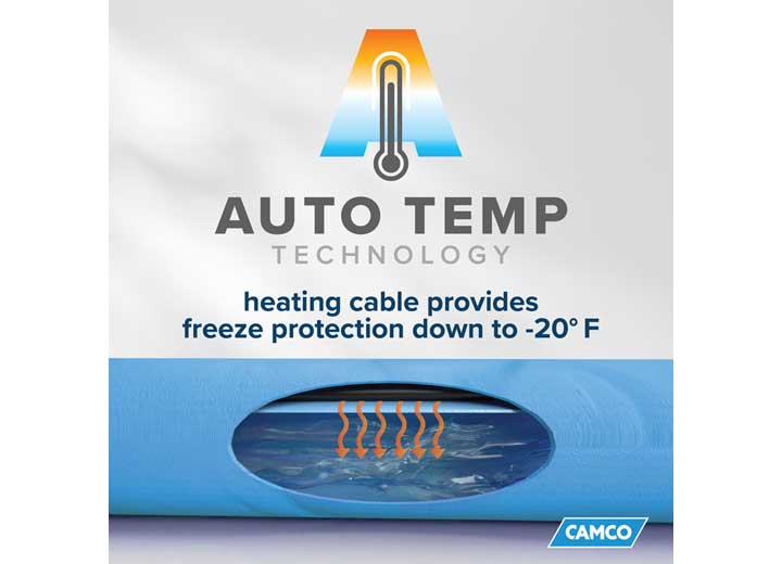 Camco TastePURE Heated Drinking Water Hose - 25 ft. 5/8" ID