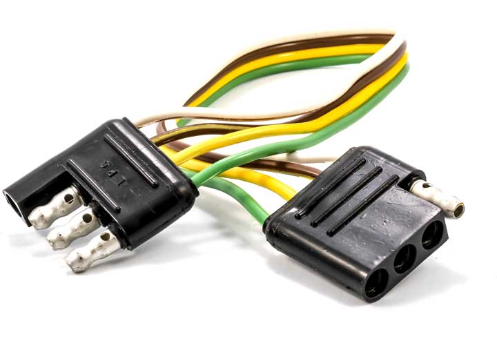 Camco TRAILER CONNECTOR- COMPLETE CAR&TRAILER ENDS,12INWIRE, 1/HDRBAG (EAZLIFT)