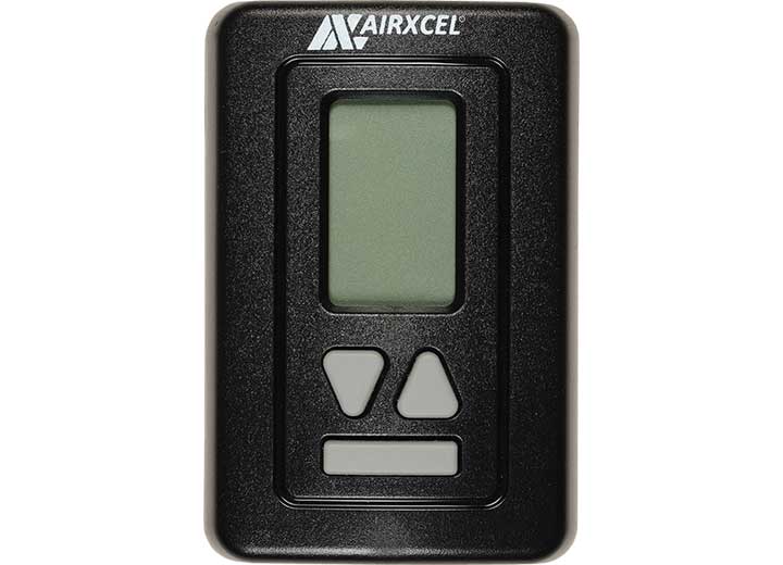 Airxcel-Coleman WALL THERMSTAT - DIGITAL, SINGLE STAGE HEAT PUMP WITH PLUGS, BLACK