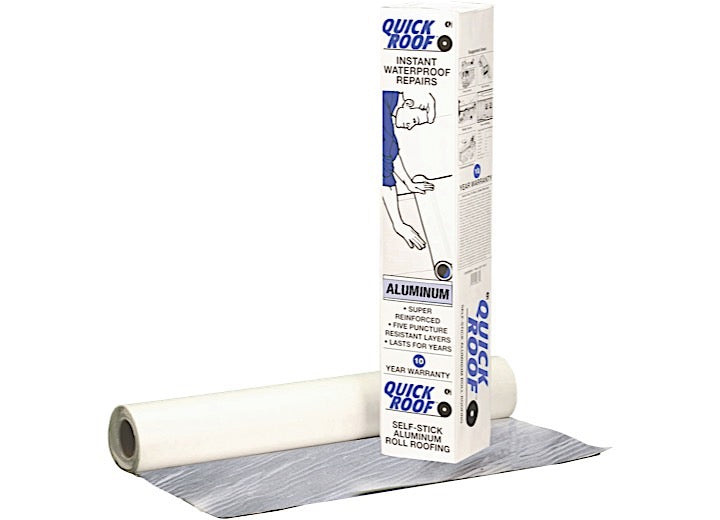 Cofair Products Inc QUICK ROOF - SELF-STICK ALUM SUPER REINFORCED SURFACE WITH A RA ADH