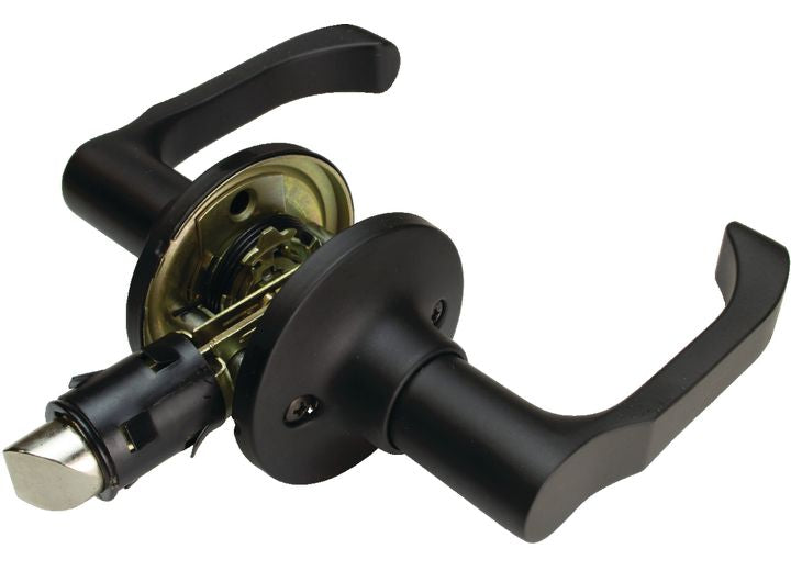Creative Products Group LOCKSET, LEVER #806 PASSAGE, MATTE BLACK