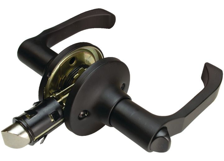 Creative Products Group LOCKSET, LEVER #806 PRIVACY, MATTE BLACK
