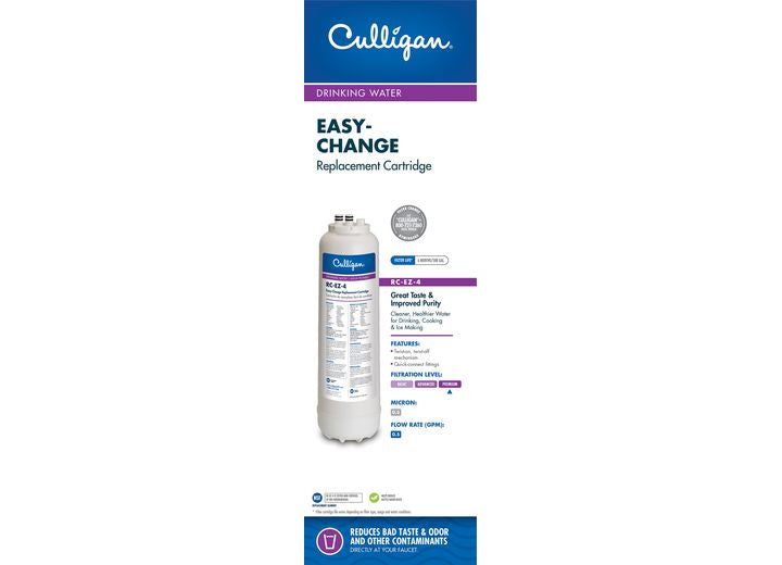 Culligan International PREMIUM REPLACEMENT CARTRIDGE FOR US-EZ, IC-EZ, AND RV-EZ SYSTEMS