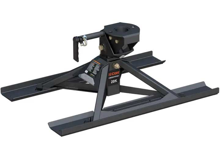 Curt Manufacturing (KIT-16602+16040)CROSSWING 20,000LB FIFTH WHEEL W/BED PROTECTORS FOR 2 5/16IN GOOSENECK
