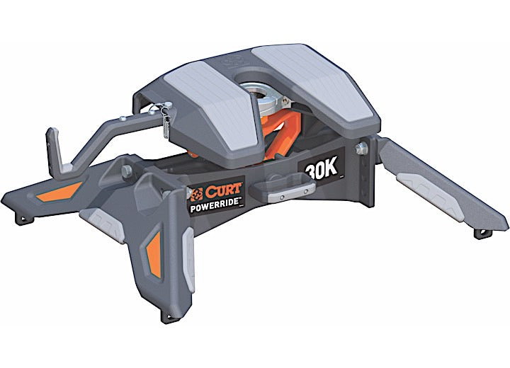 Curt Manufacturing (COMPLETE 1 BOX)POWERRIDE 30K 5TH WHEEL HITCH HEAD W/STANDARD LEGS