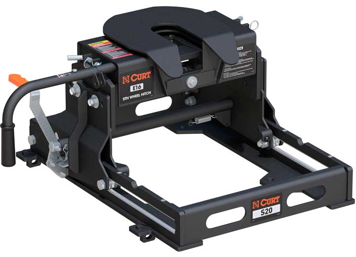 Curt Manufacturing (KIT 16515+16564)E16 SLIDING 5TH WHEEL HITCH 16,000LB