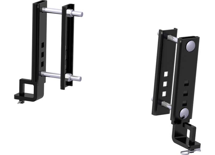 Curt Manufacturing REPLACEMENT TRUTRACK 6" ADJUSTABLE SUPPORT BRACKETS(2-PACK)