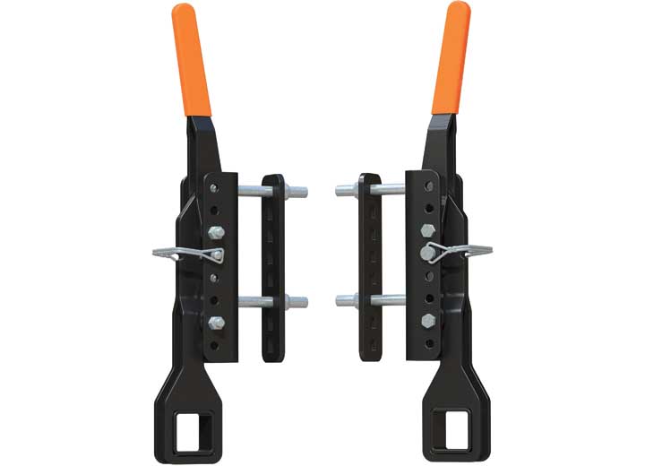Curt Manufacturing REPLACEMENT TRUTRACK TRAILER-MOUNTED SUPPORT BRACKETS W/HANDLES (2-PACK)