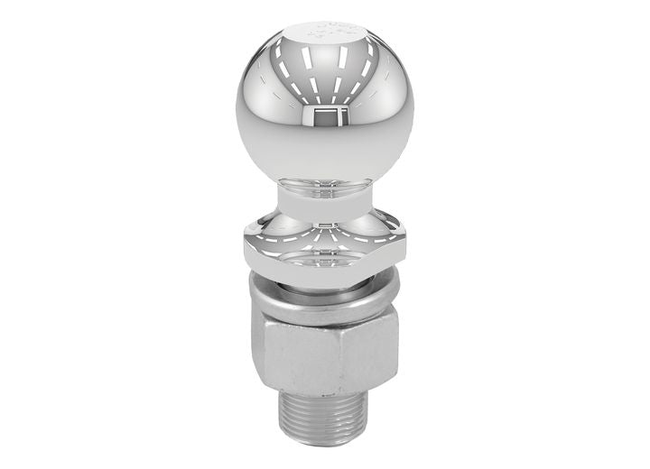 Curt Manufacturing PACKAGED CHROME TRAILER BALL 2 5/16IN X 1 1/4IN X 2 5/8IN 15000LB