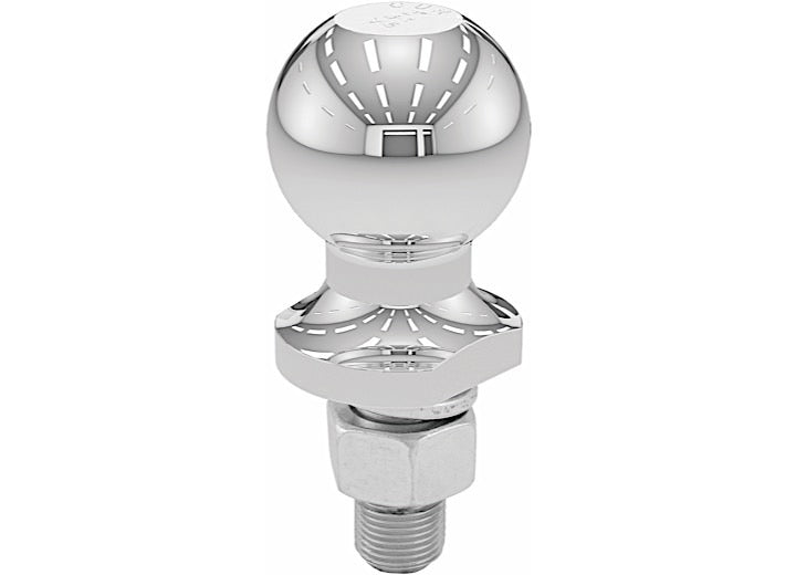 Curt Manufacturing PACKAGED CHROME HITCH BALL 3.5K 2IN X 3/4IN X 1 3/4IN