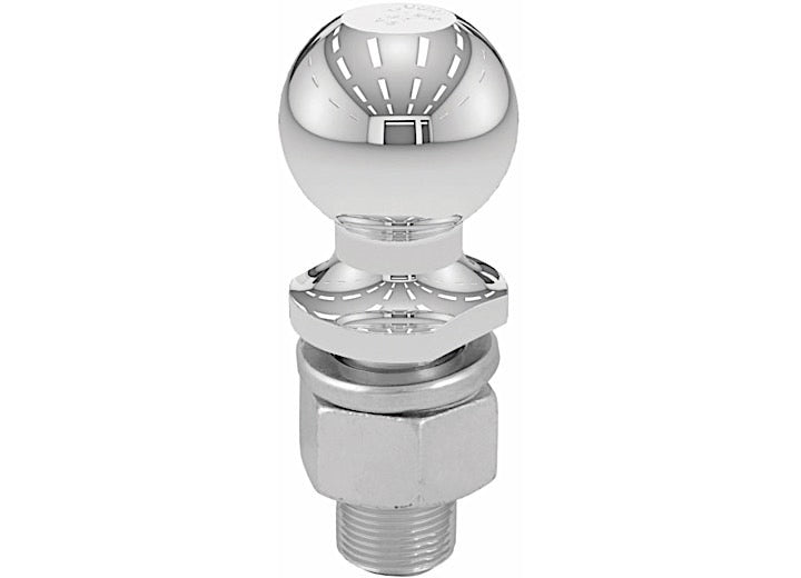 Curt Manufacturing PACKAGED CHROME HITCH BALL 15500LB 2 5/16IN X 1 1/4IN X 2 5/8IN