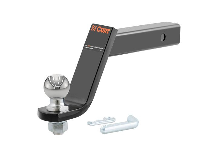 Curt Manufacturing 6IN DROP 7.5K BALL MOUNT W/2 5/16IN BALL AND PIN & CLIP