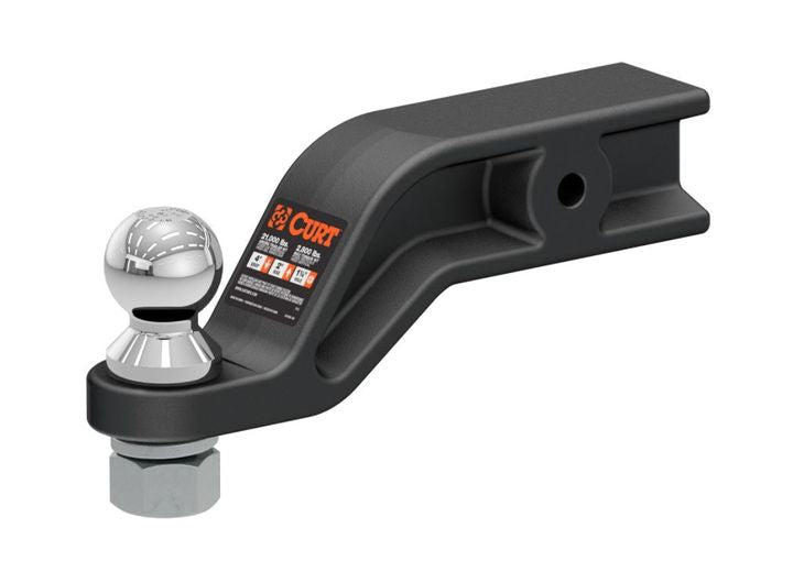 Curt Manufacturing 20,000LB LOADED 3IN SHANK 4IN DROP FORGED BALL MOUNT W 2 5/16IN BALL