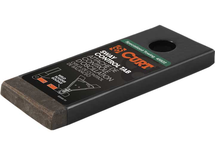 Curt Manufacturing WELD-ON SWAY CONTROL TAB
