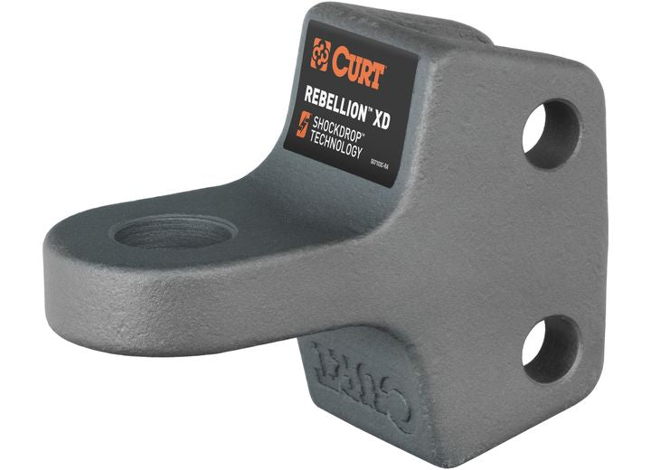 Curt Manufacturing REBELLION XD ADJUSTABLE SHANK TONGUE W/1 1/4IN BALL HOLE