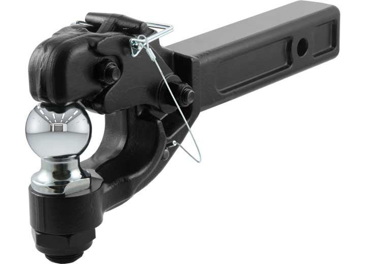 Curt Manufacturing Curt Receiver-Mount Ball & Pintle Combination