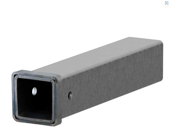 Curt Manufacturing 18IN RAW STEEL RECEIVER TUBING - 3IN RECEIVER 5/8IN PIN HOLE