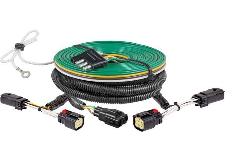 Curt Manufacturing 24-C TRAX CUSTOM TOWED-VEHICLE RV WIRING HARNESS