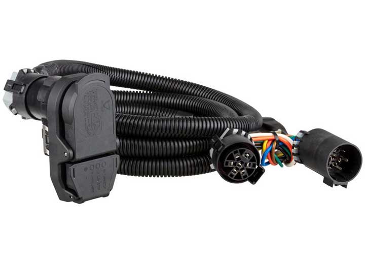 Curt Manufacturing 19-C SILVERADO/SIERRA 1500/2500/3500 7FT EXTENSION HARNESS(ADDS 4&7WAY RV BLADE TO BED)
