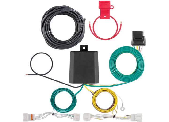 Curt Manufacturing 24-C SONATA CUSTOM VEHICLE-TO-TRAILER WIRING W/4WAY FLAT