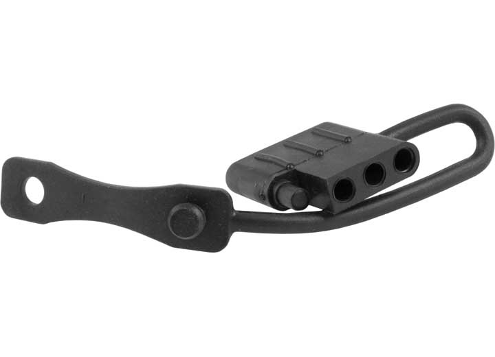 Curt Manufacturing Curt 4-Way Flat Wiring Connector Cover - Trailer End