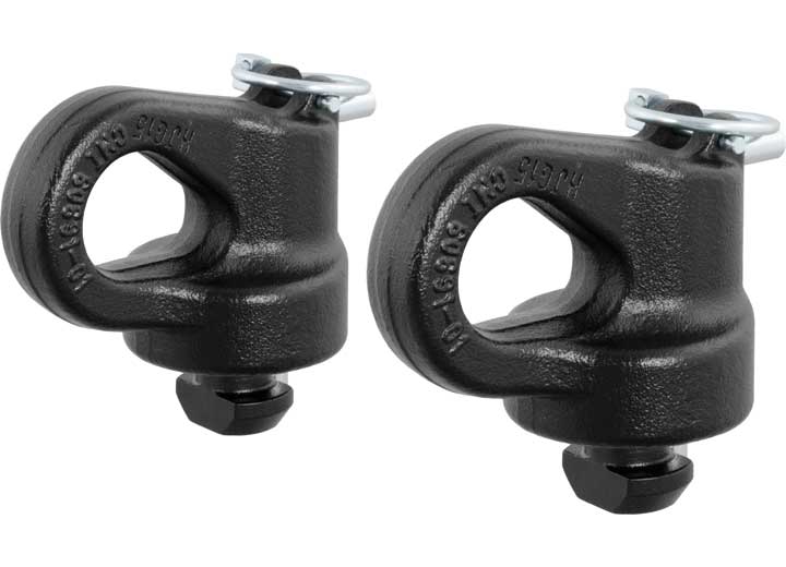 Curt Manufacturing OEM COMPATIBLE SAFETY CHAIN ANCHOR KIT FOR FORD, GM, TITAN XD