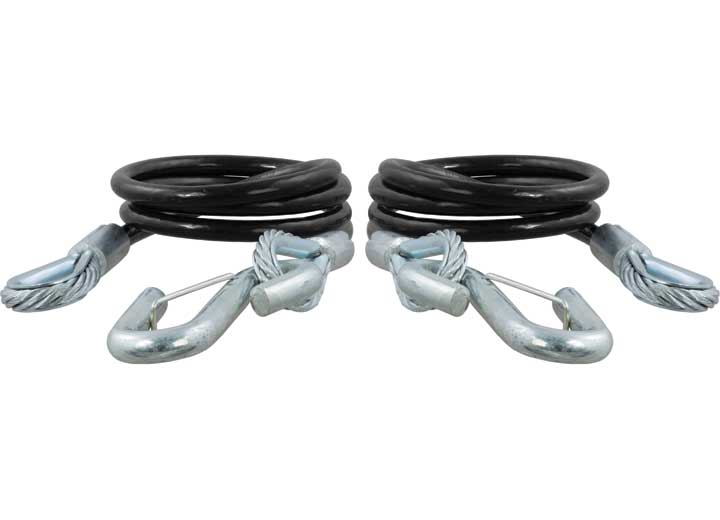 Curt Manufacturing Curt Safety Cables - Pack of 2