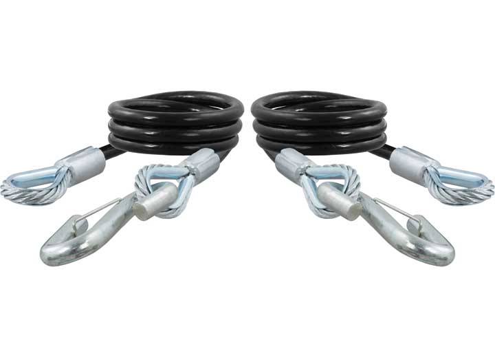 Curt Manufacturing Curt Safety Cables - Pack of 2