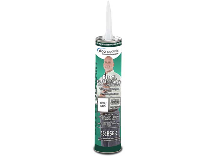 Dicor BUTYL RUBBER SEALANT IN A TUBE, GUNNABLE, GREY