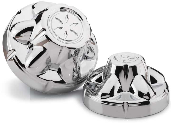 Dicor CHROME PLATED ABS TRAILER HUB COVER