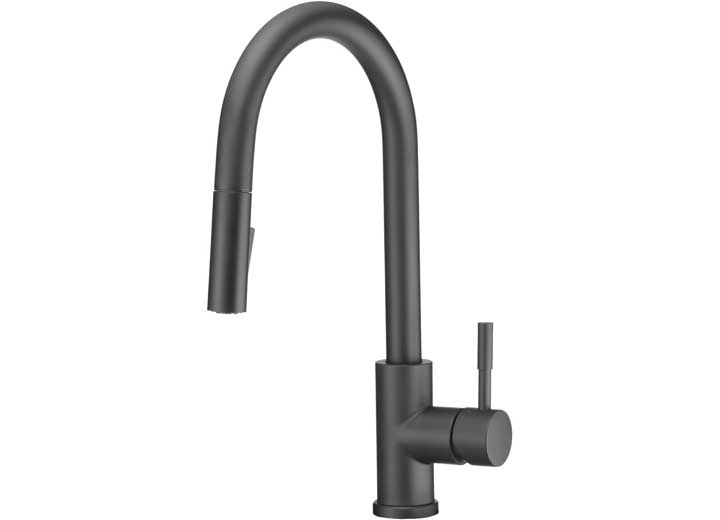 Dura Faucet STREAMLINE PULL-DOWN RV KITCHEN FAUCET - MATTE BLACK