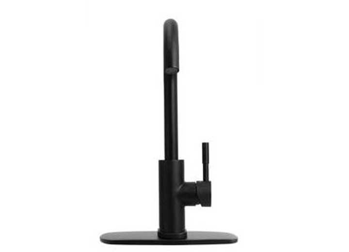 Dura Faucet STREAMLINE GOOSENECK RV KITCHEN FAUCET - MATTE BLACK