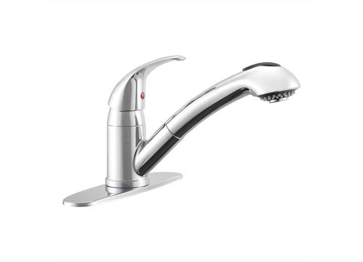 Dura Faucet Designer Pull-Out RV Kitchen Faucet – Chrome Polished