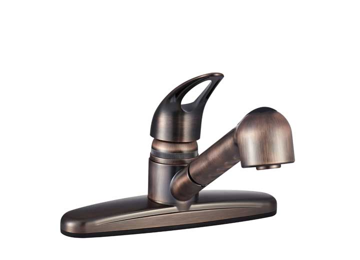 Dura Faucet Non-Metallic Pull-Out RV Kitchen Faucet – Oil Rubbed Bronze