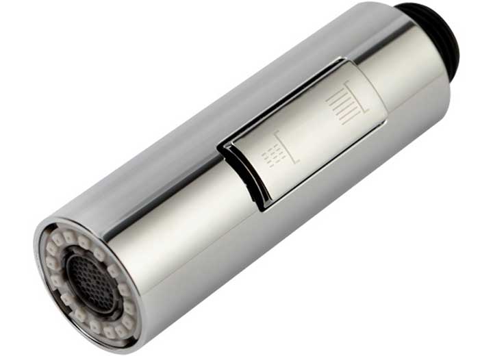 Dura Faucet Replacement Pull-Down Spray Head for DF-NMK530 & DF-NMK540 – Chrome Polished