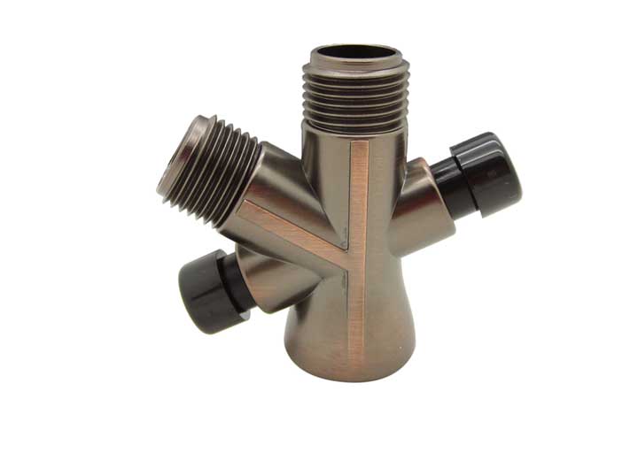 Dura Faucet SHOWER HEAD DIVERTER - OIL RUBBED BRONZE
