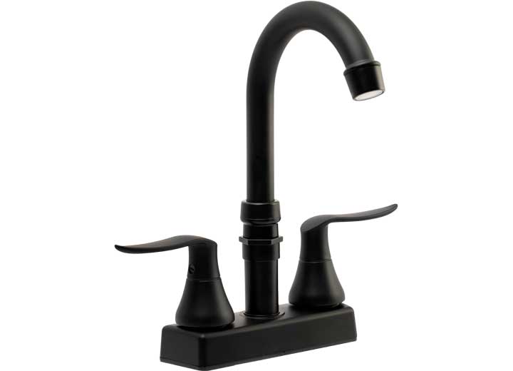 Dura Faucet ELEGANT RV BAR FAUCET W/QUICK CONNECT SPOUT - MATTE BLACK