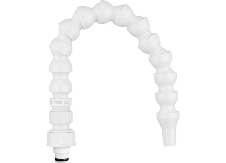 Dura Faucet RV Exterior Quick Connect Modular Flexible Spout – White