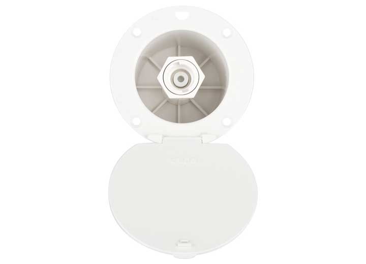 Dura Faucet RV Exterior Spray Dock – White