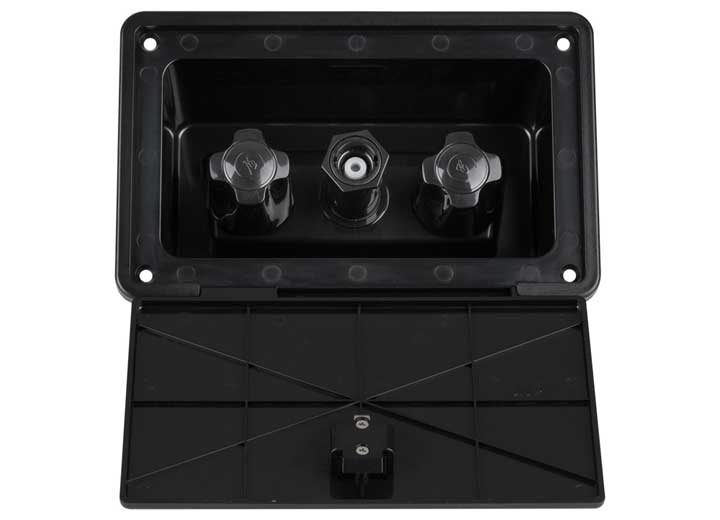 Dura Faucet RV Exterior Spray Box – Black