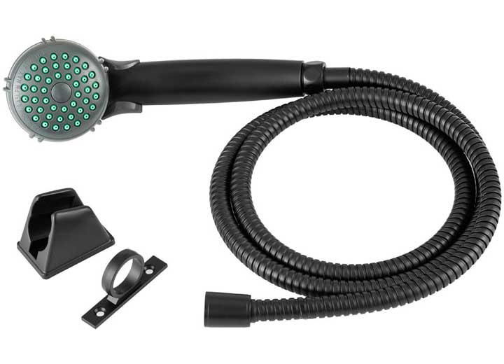 Dura Faucet RV Single Function Shower Wand & Hose Kit – Matte Black