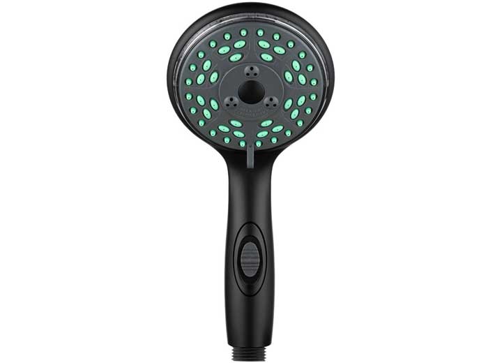 Dura Faucet Premium RV 4-Function Hand Held Shower Wand – Matte Black
