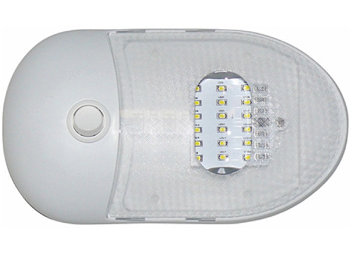 Valterra Products LLC SLIM LINE SINGLE LED DOME LIGHT - WARM WHITE