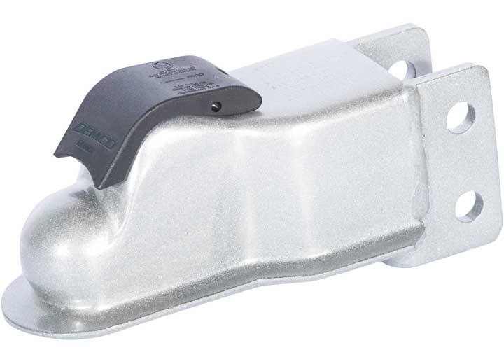 Demco Trailer COUPLER 2IN CHANNEL MOUNT W/COMPOSITE HANDLE SILVER SP