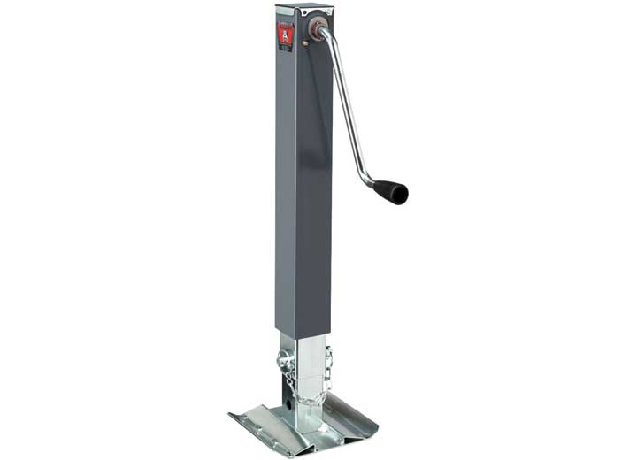 Draw-Tite TRAILER JACK, DIRECT WELD SQUARE TUBE - SIDE WIND; 10,000 LBS SUPPORT