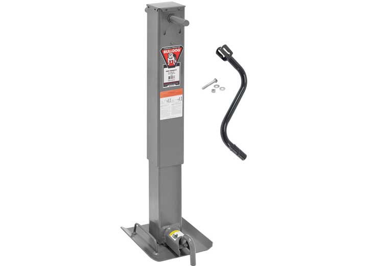 Draw-Tite TRAILER JACK HEAVY DUTY SQUARE 12 1/2IN TRAVEL 12000LB CAPACITY