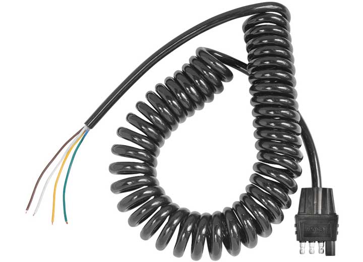 Draw-Tite 4WAY FLAT TRAILER END 11FT COILED CONNECTOR