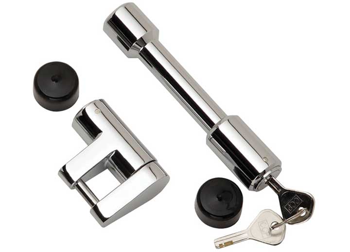 Draw-Tite Bulldog 5/8" Chrome Hitch Combo Lock Set