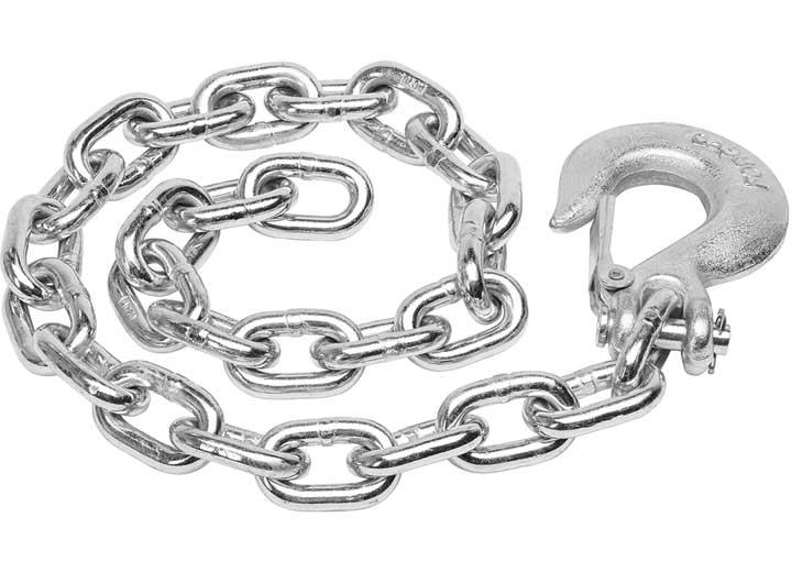 Draw-Tite SAFETY CHAIN CLASS V 26400LB GTW 35IN 1/2IN PROOF COIL GRADE 30 38/IN CLEVIS SLIP HOOK W/LATCH